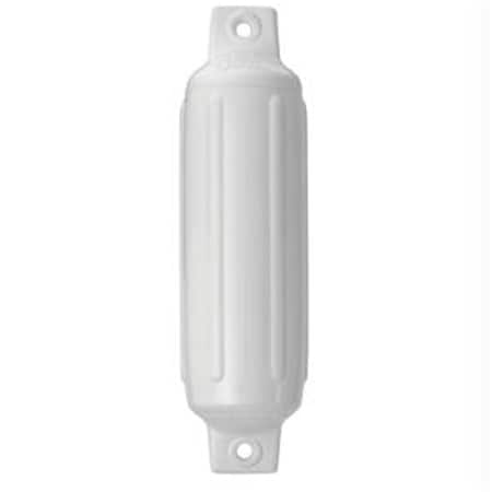 Polyform Us Polyform G - 2 Twin Eye Fender 4.5 x 16 - White - G-2-WHITE G-2-WHITE